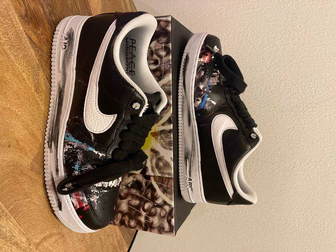 PEACEMINUSONE × Nike Air Force 1 Low Para Noise "Black" / G-DRAGON