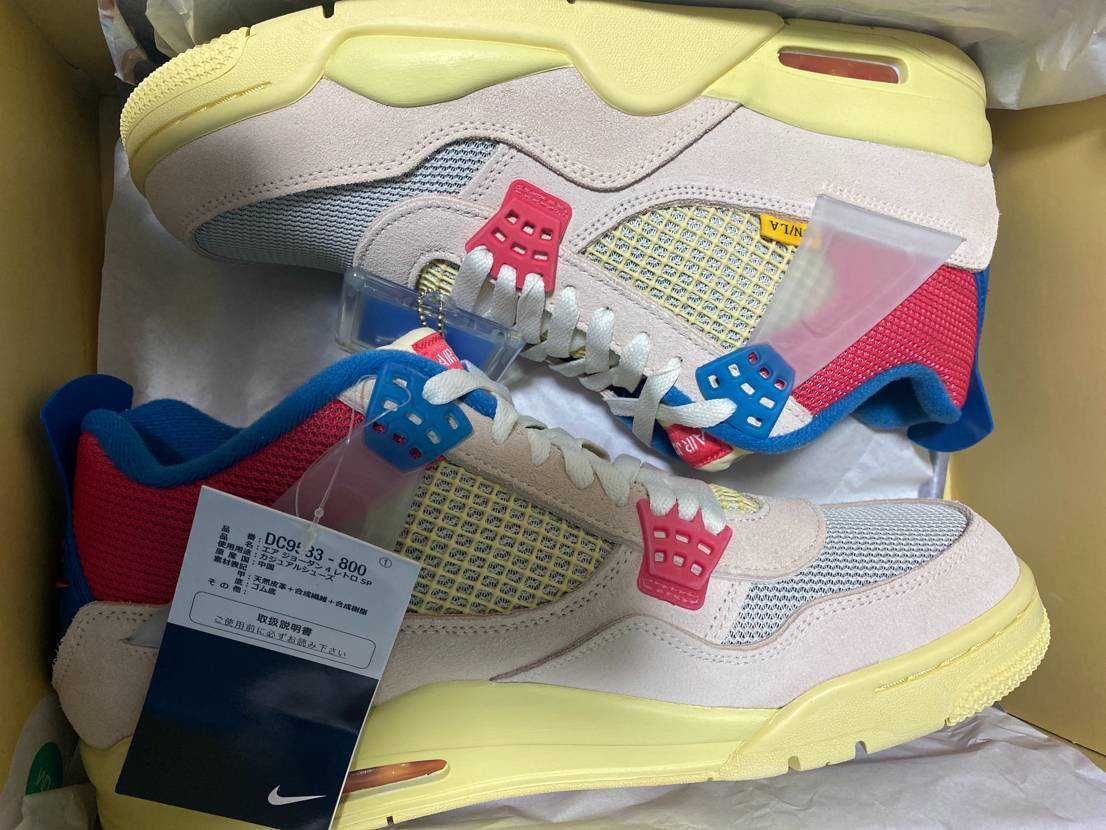 UNION × Nike Air Jordan 4 SP "Guava Ice/Light Fusion Red"