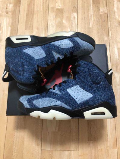 NIKE AIR JORDAN 6 "WASHED DENIM"