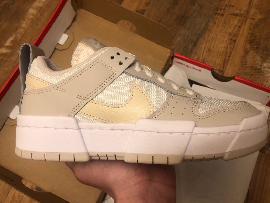NIKE Women's DUNK LOW DISRUPT "DESERT SAND"