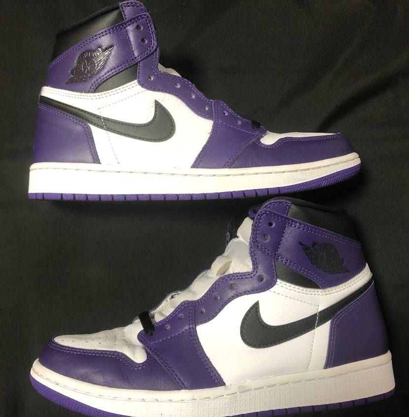 Nike Air Jordan 1 Retro High OG "Court Purple White/Black" (2020)