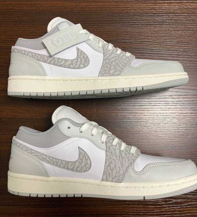 Nike Air Jordan 1 Low PRM "Elephant Print/Safari"