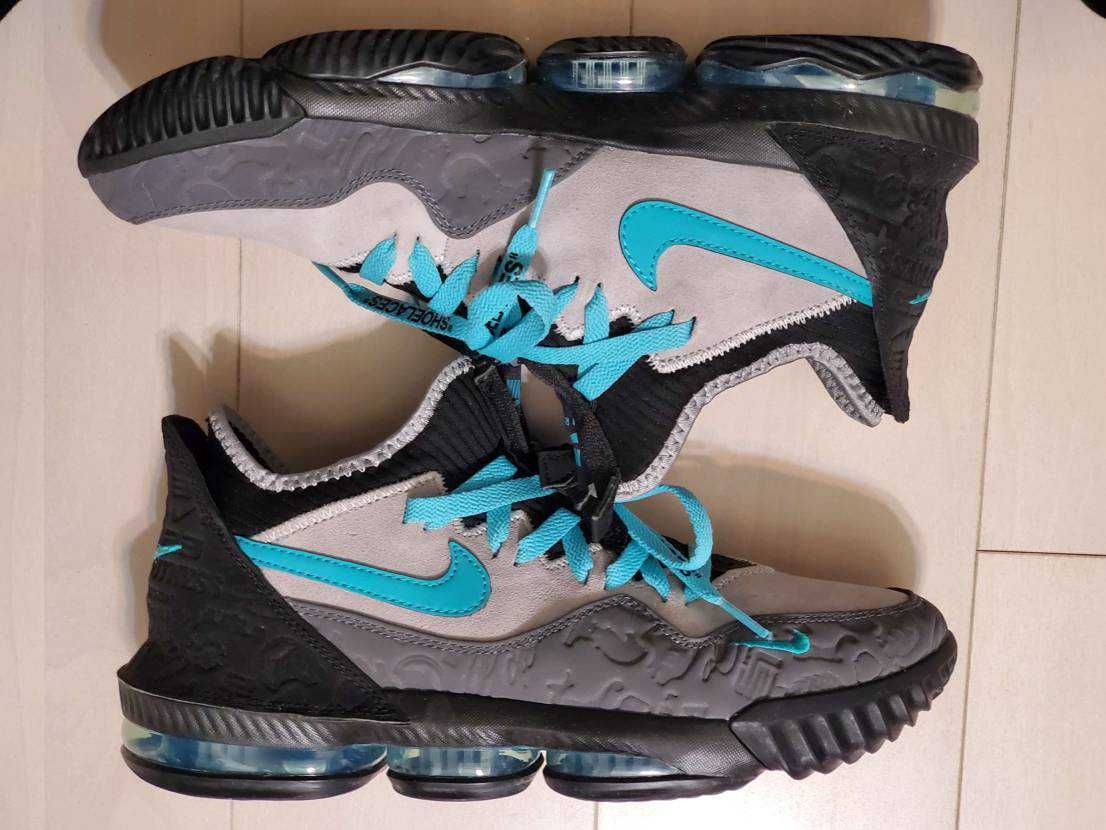 atmos × Nike LeBron 16 "Clear Jade"