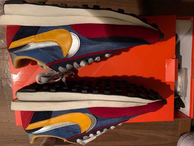 sacai × Nike LDV Waffle "Red/Blue"
