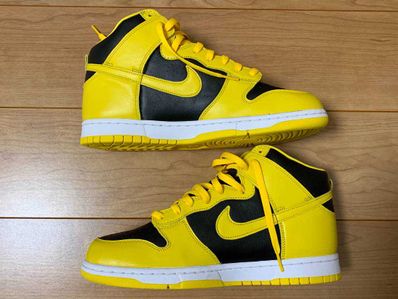 Nike Dunk High "Black/Varsity Maize"