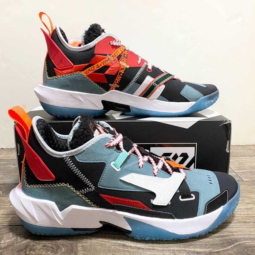 FACETASM × Nike Jordan Why Not Zero.4 "Black/Blue/Red"