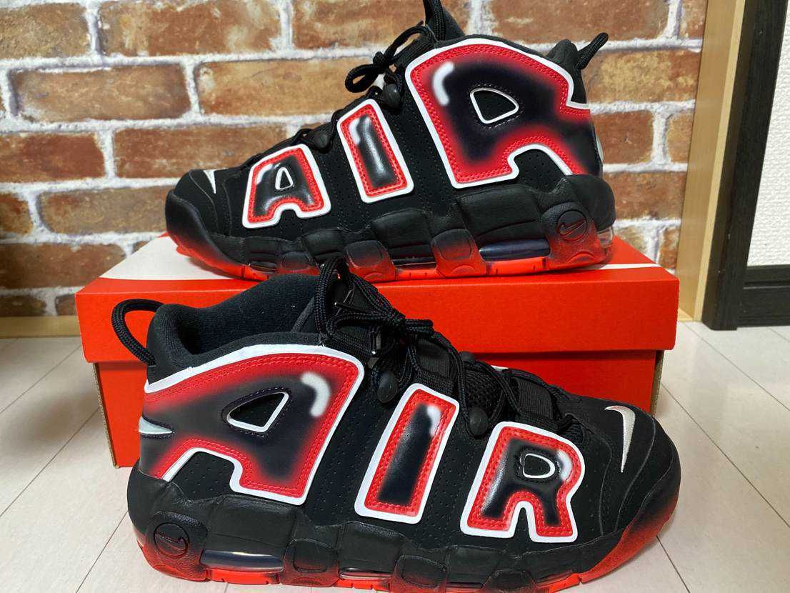 NIKE AIR MORE UPTEMPO "LASER CRIMSON"