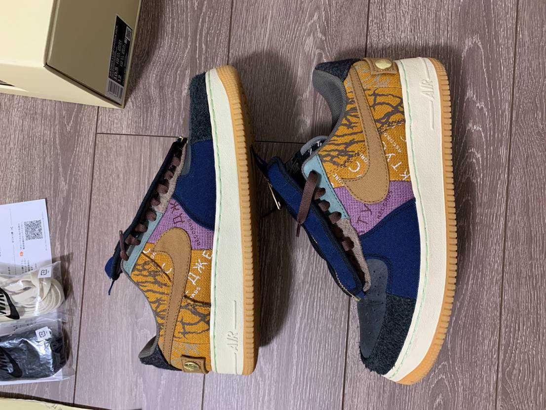 Travis Scott × Nike Air Force 1 Low Cactus Jack "Multi Color"
