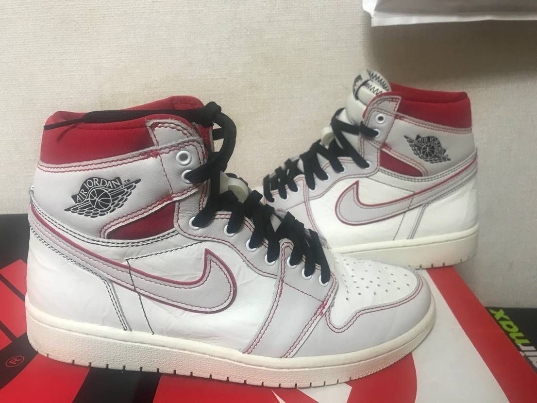 Nike Air Jordan 1 Retro High OG "Sail/University Red"     