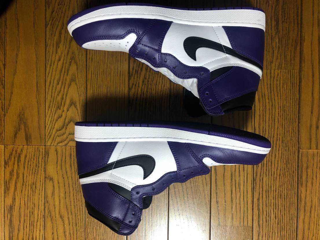 Nike Air Jordan 1 Retro High OG "Court Purple White/Black" (2020)   