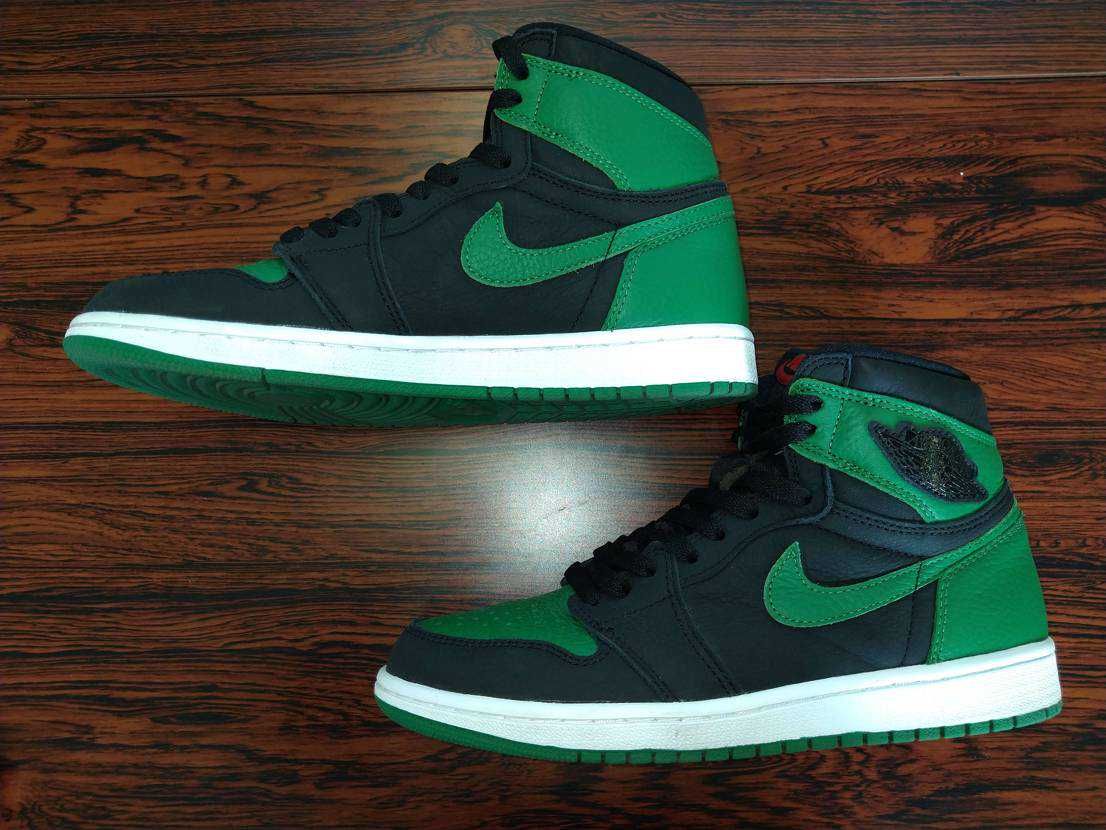 Nike Air Jordan 1 Retro High OG "Black/Pine Green" (2020)