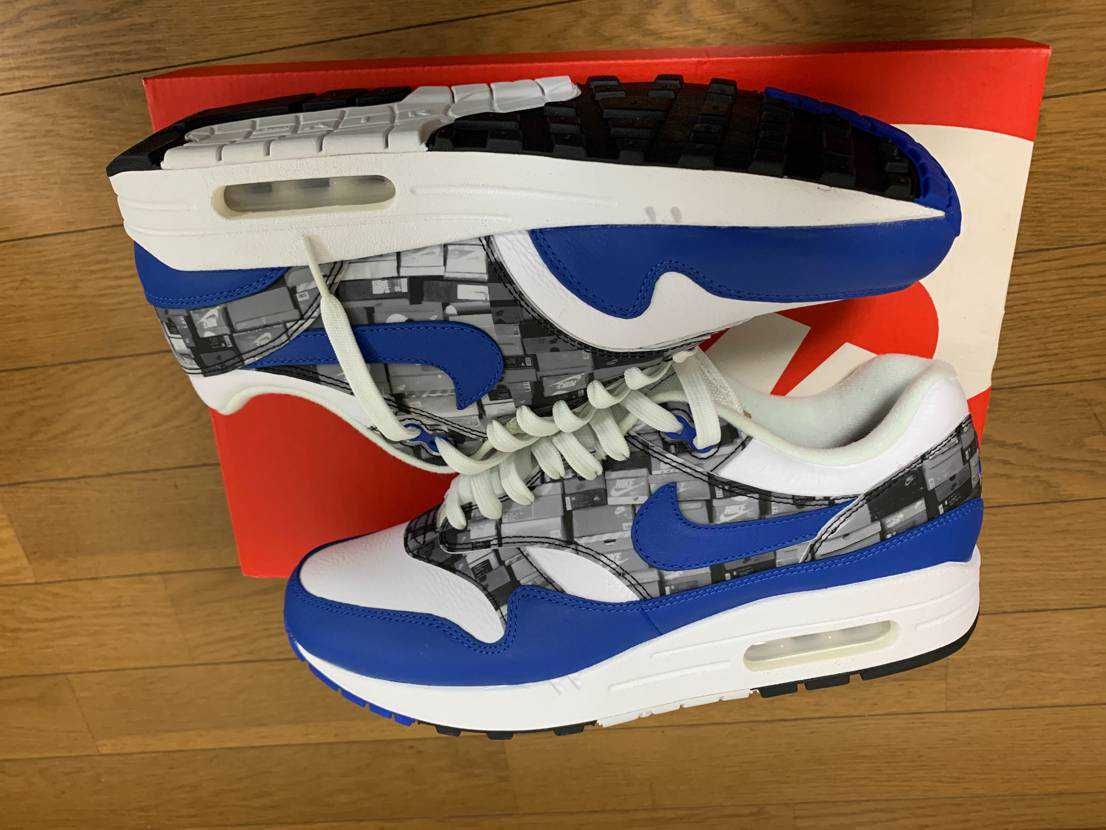 atmos × Nike Air Max 1 Blue "We Love Nike"