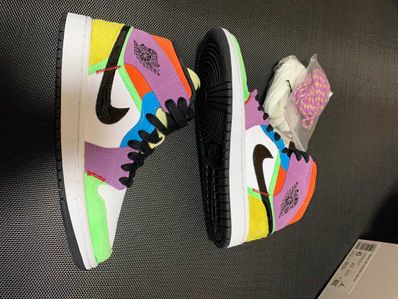 Nike Women's Air Jordan 1 Mid "Multi Color"