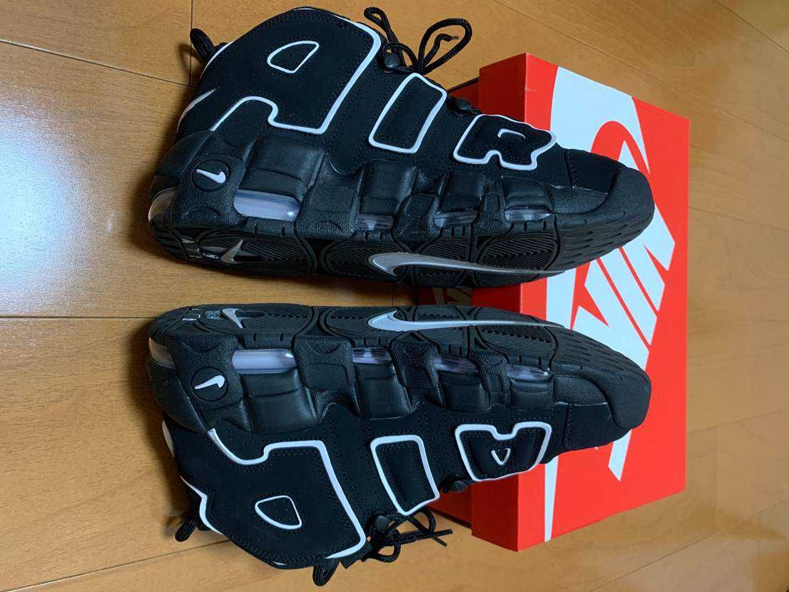 Nike Air More Uptempo "Black/White"(2020)