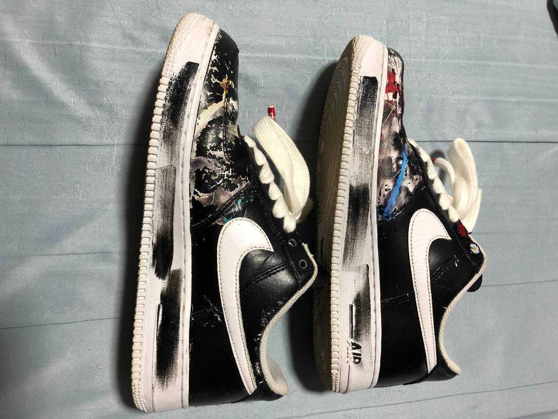 PEACEMINUSONE × Nike Air Force 1 Low Para Noise "Black" / G-DRAGON