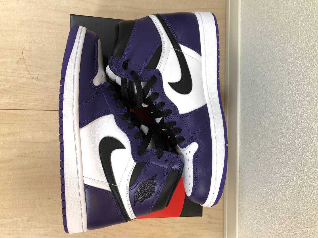 Nike Air Jordan 1 Retro High OG "Court Purple White/Black" (2020)