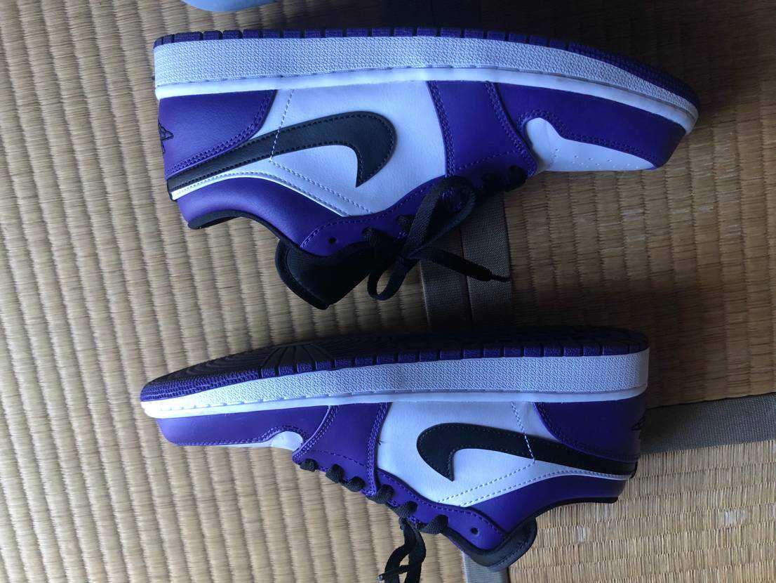 NIKE AIR JORDAN 1 LOW "COURT PURPLE"