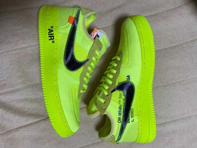 Off-White × Nike Air Force 1 Low "Volt"
