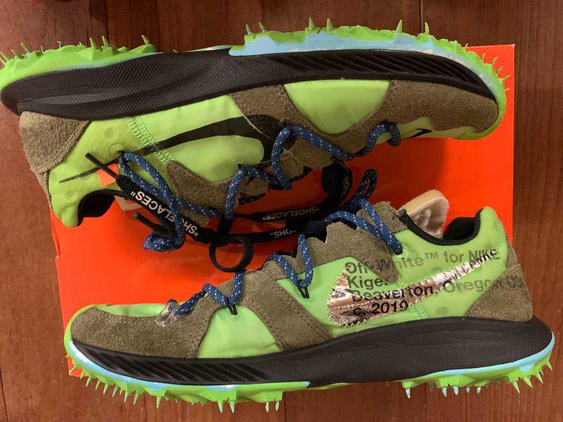 Off-White × Nike Women's Air Zoom Terra Kiger 5 "Green"