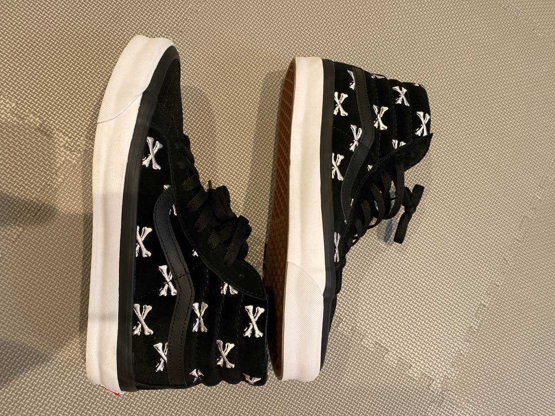 WTAPS × Vans Vault Sk8-Hi LX "Black/White"