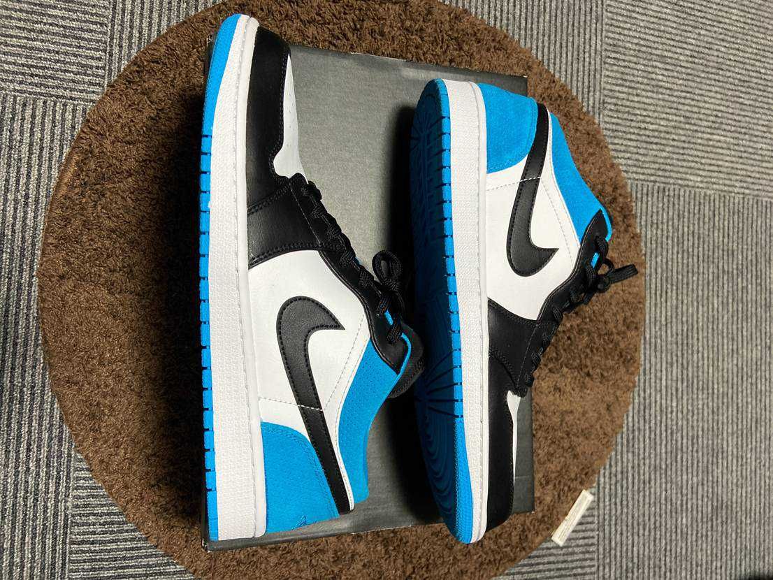 Nike Air Jordan 1 Low SE "Black/Laser Blue/White"