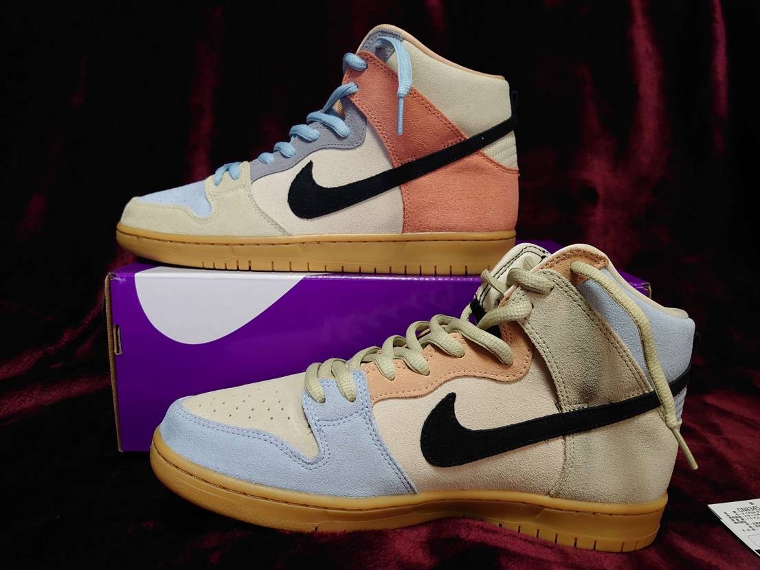 Nike SB Dunk High "Easter Spectrum"
