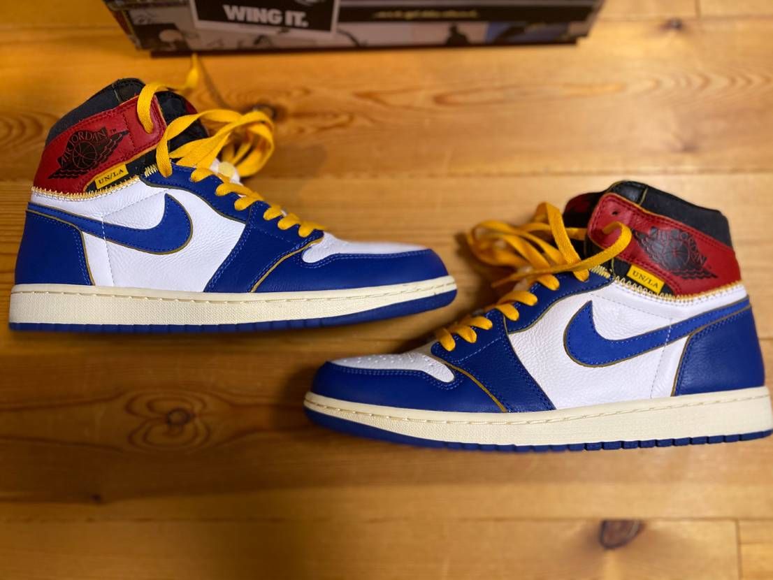 Union × Nike Air Jordan 1 Retro High OG NRG "Storm Blue/Varsity Red"