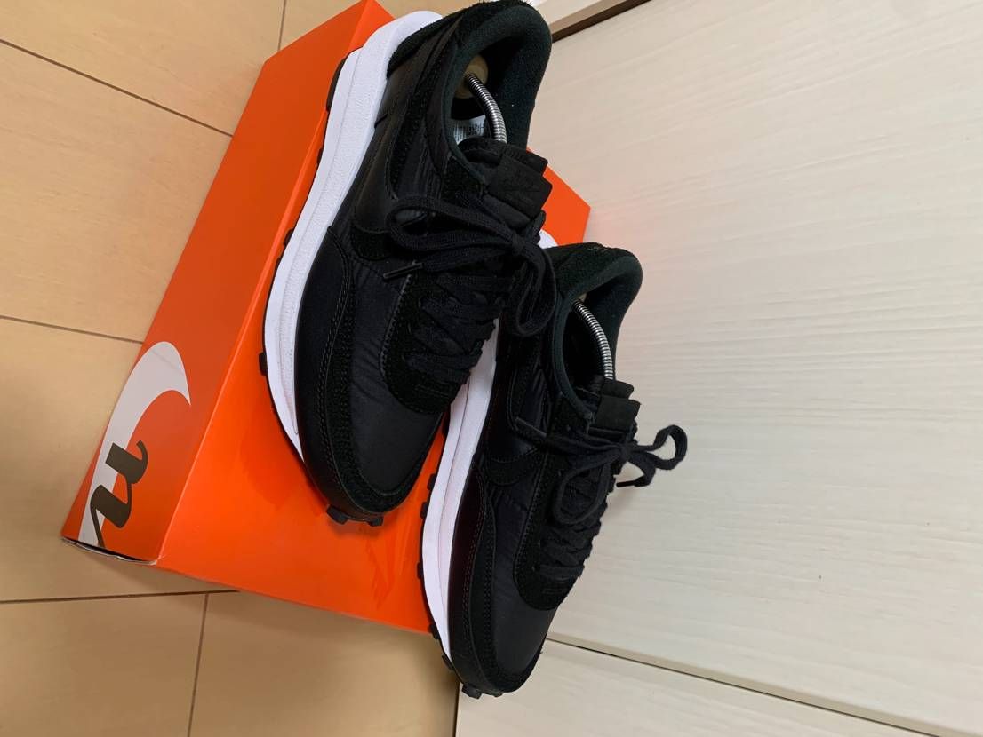 sacai × Nike LDV Waffle "Triple Black"