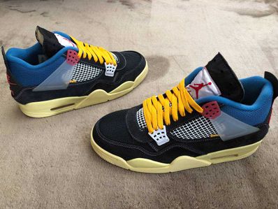 UNION × Nike Air Jordan 4 "Off Noir"