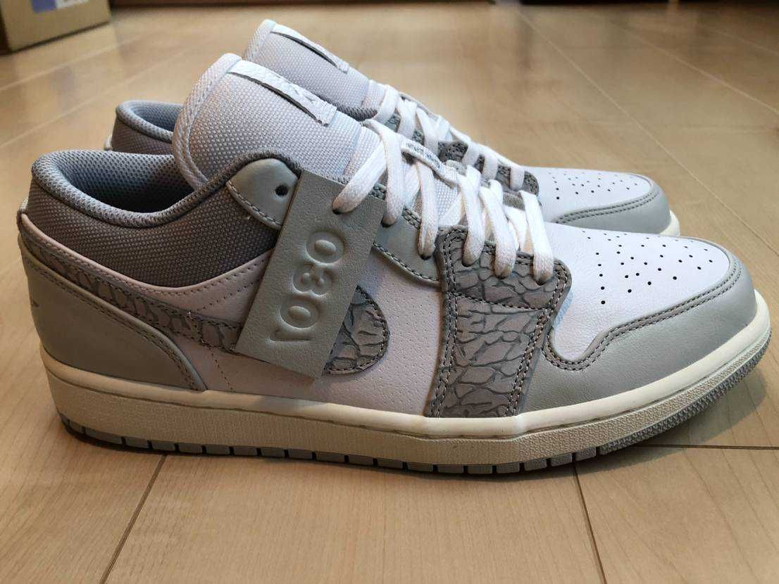 Nike Air Jordan 1 Low PRM "Elephant Print/Safari"