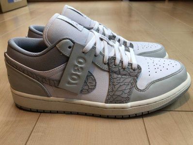 Nike Air Jordan 1 Low PRM "Elephant Print/Safari"