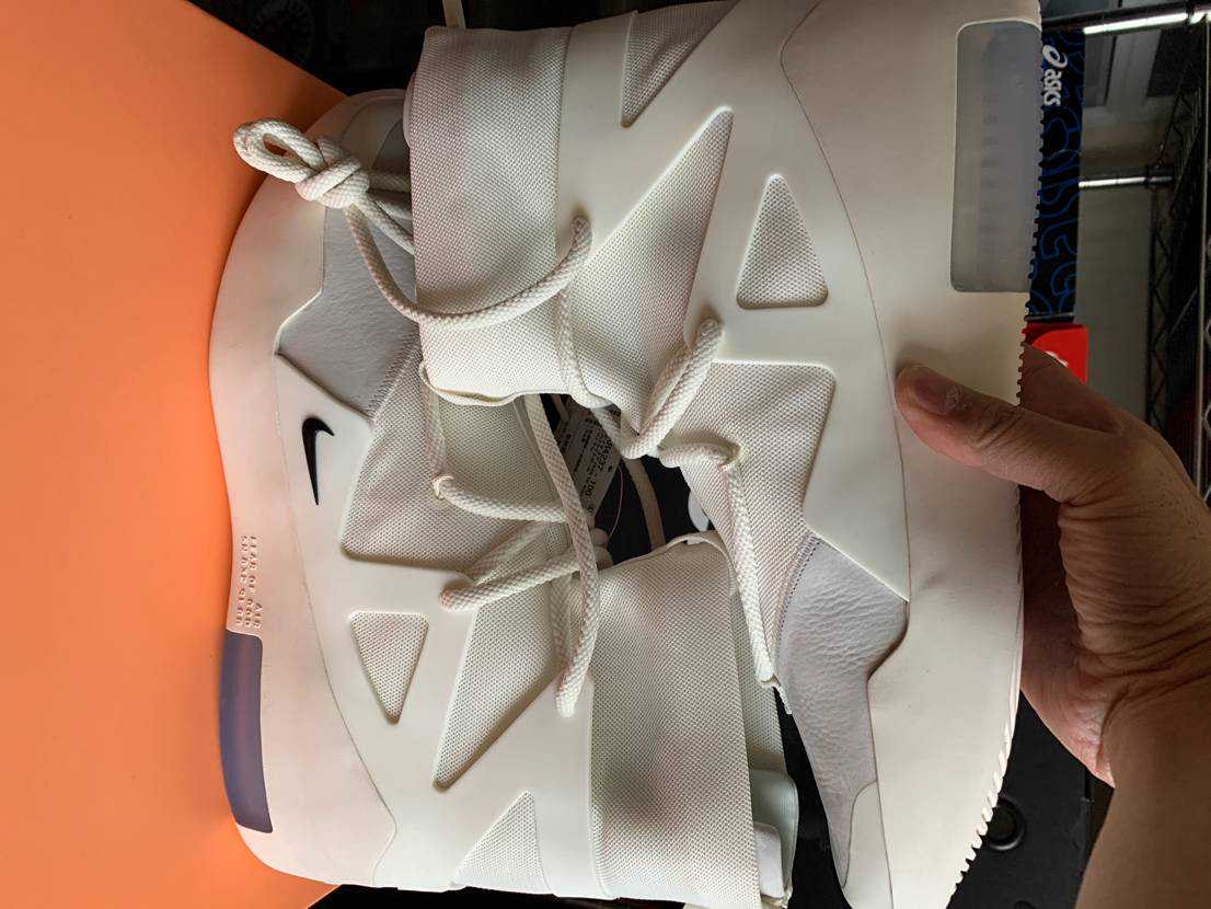 Fear Of God × Nike Air 1 "Sail Black"