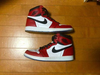 Spiderman × Nike Air Jordan 1 Origin Story "Gym Red/White/Photo Blue/Black"