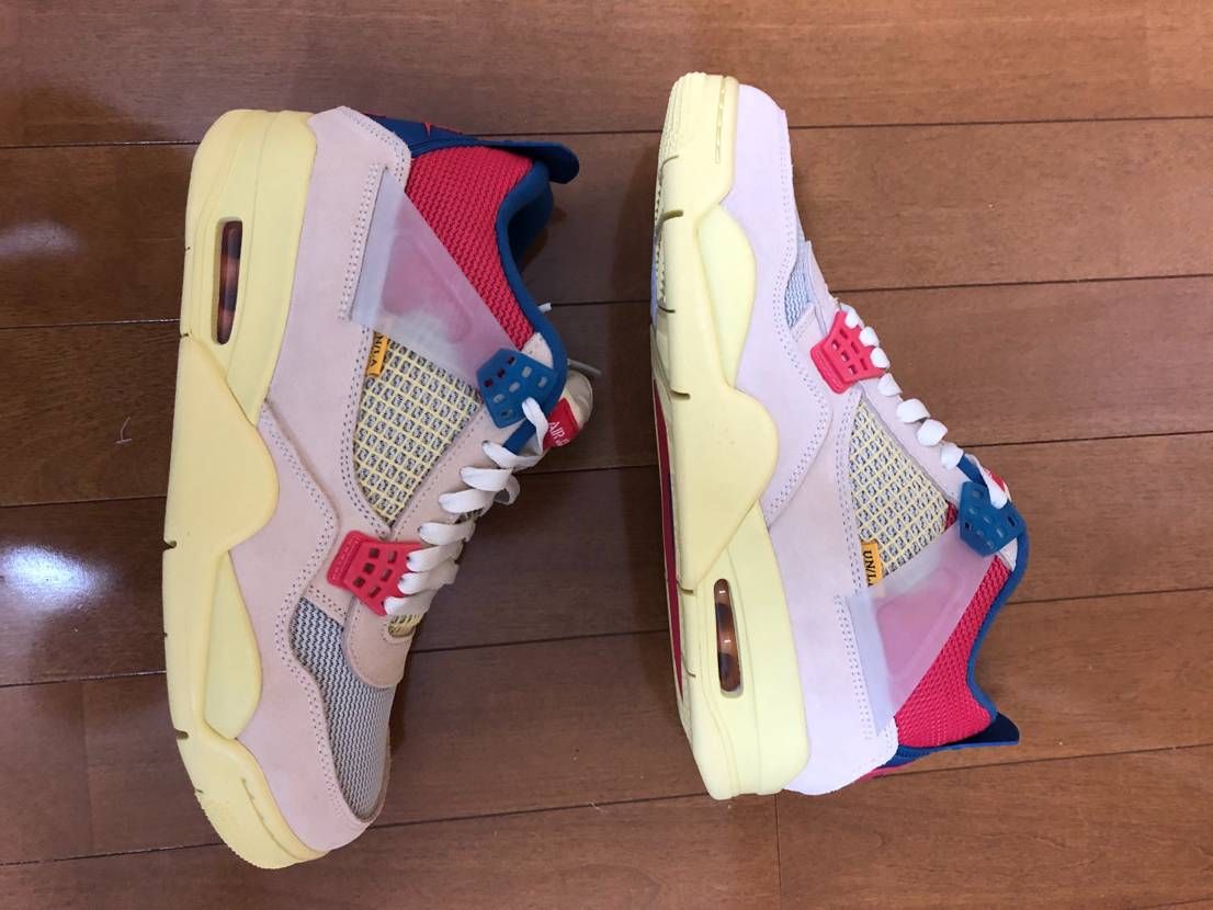 UNION × Nike Air Jordan 4 SP "Guava Ice/Light Fusion Red"