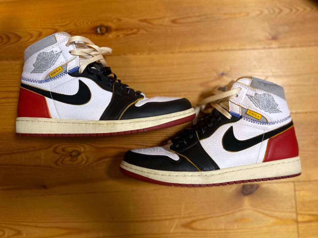 UNION × Nike Air Jordan 1 Retro High OG NRG "Varsity Red/Wolf Grey"