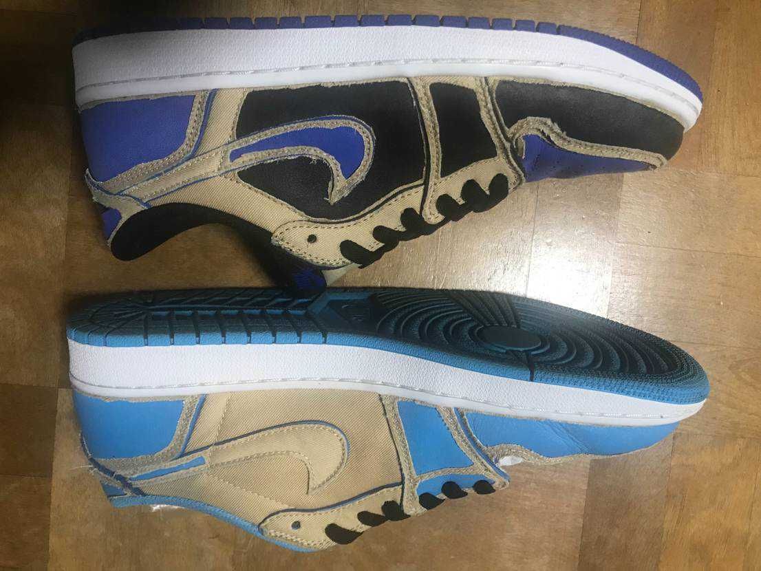Nike SB Air Jordan 1 Low "Desert Ore/Royal Blue" 