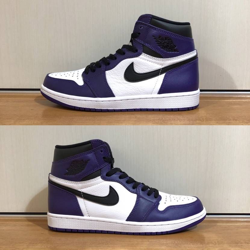 Nike Air Jordan 1 Retro High OG "Court Purple White/Black" (2020)