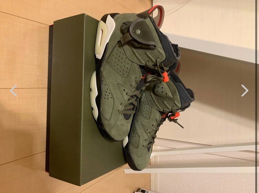 Travis Scott × Nike Air Jordan 6 Retro "Medium Olive"