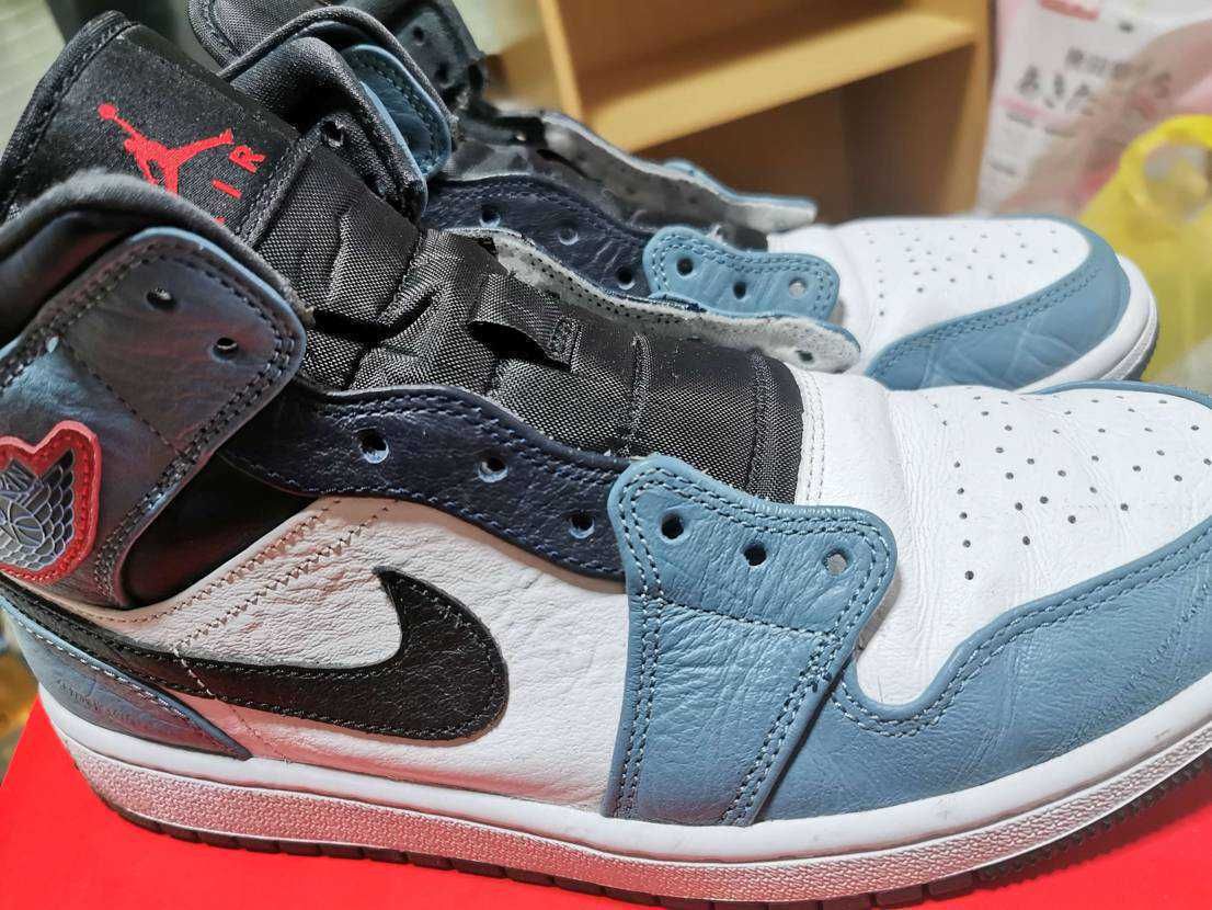 FACETASM × Nike Air Jordan 1 Mid "White/Navy"