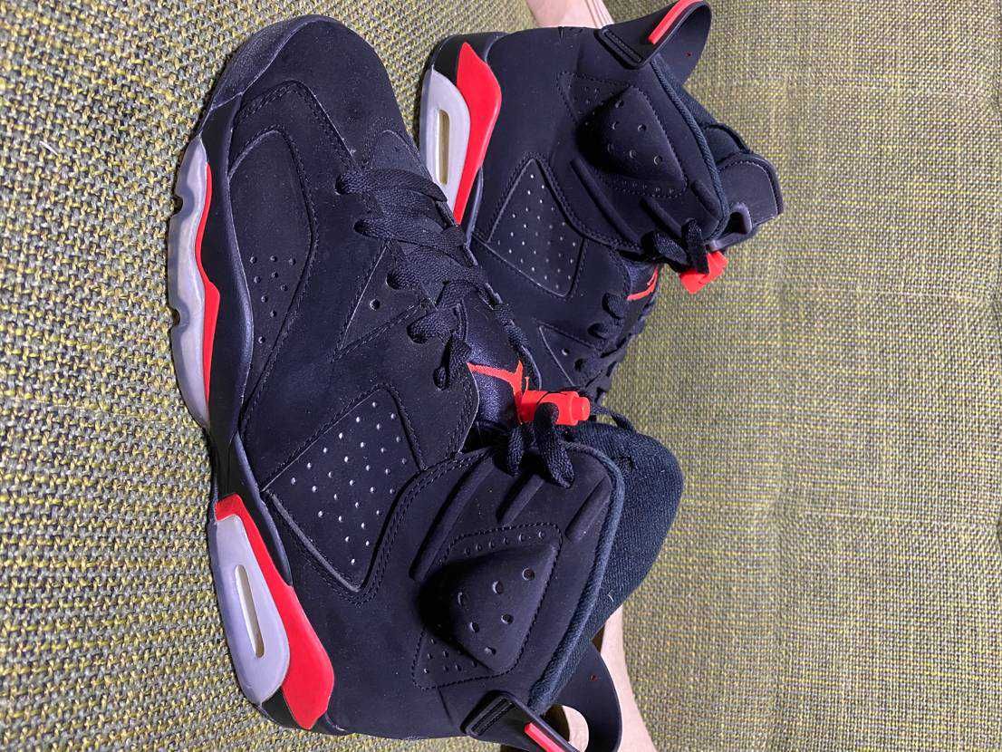 Nike Air Jordan 6 Retro OG "Black/Infrared"