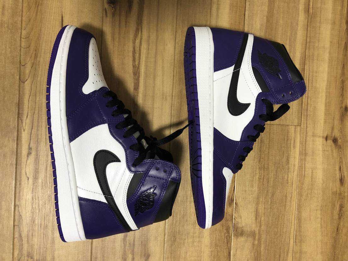 Nike Air Jordan 1 Retro High OG "Court Purple White/Black" (2020)   