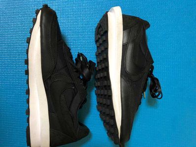 sacai × Nike LDV Waffle "Triple Black"