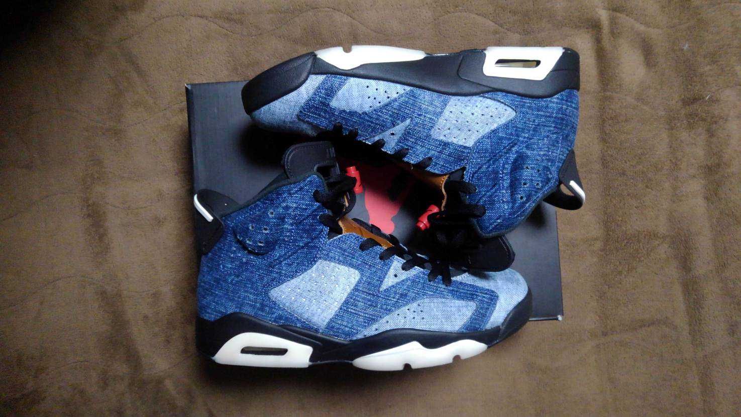 NIKE AIR JORDAN 6 "WASHED DENIM"