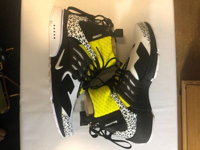 ACRONYM × Nike Air Presto Mid "White/Black/Dynamic Yellow"