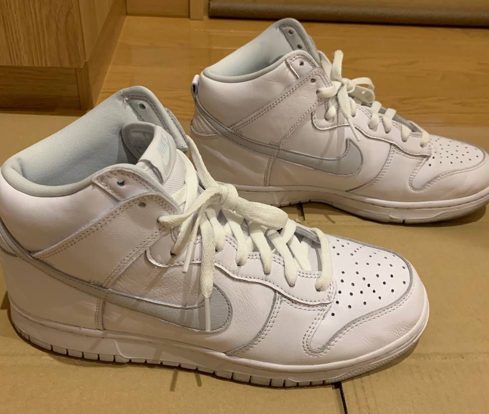 Nike Dunk High "Pure Platinum"