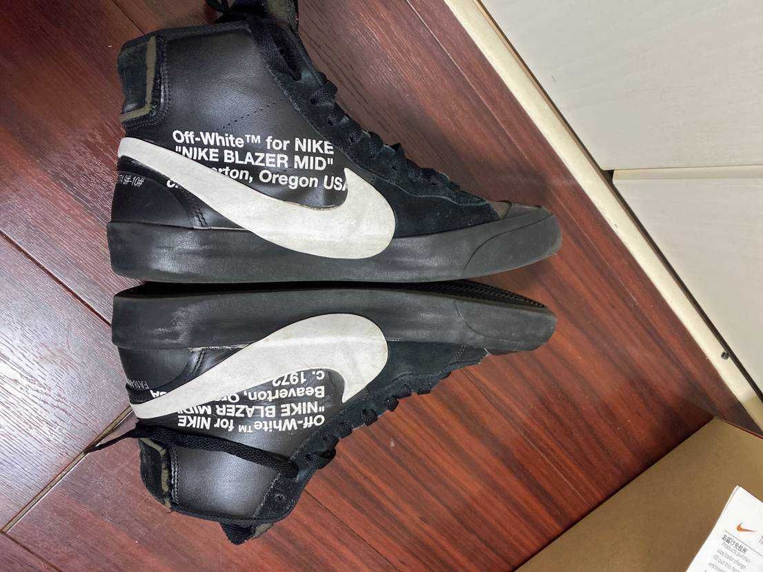 Off-White × Nike Blazer Studio Mid "Grim Reaper"