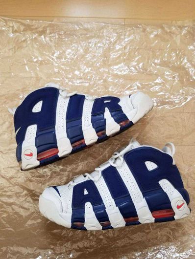 NIKE AIR MORE UPTEMPO 96 "WHITE/DEEP ROYAL BLUE"