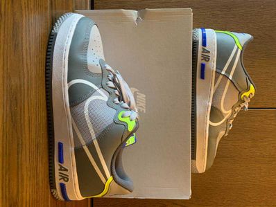 NIKE AIR FORCE 1 REACT "WOLF GREY"