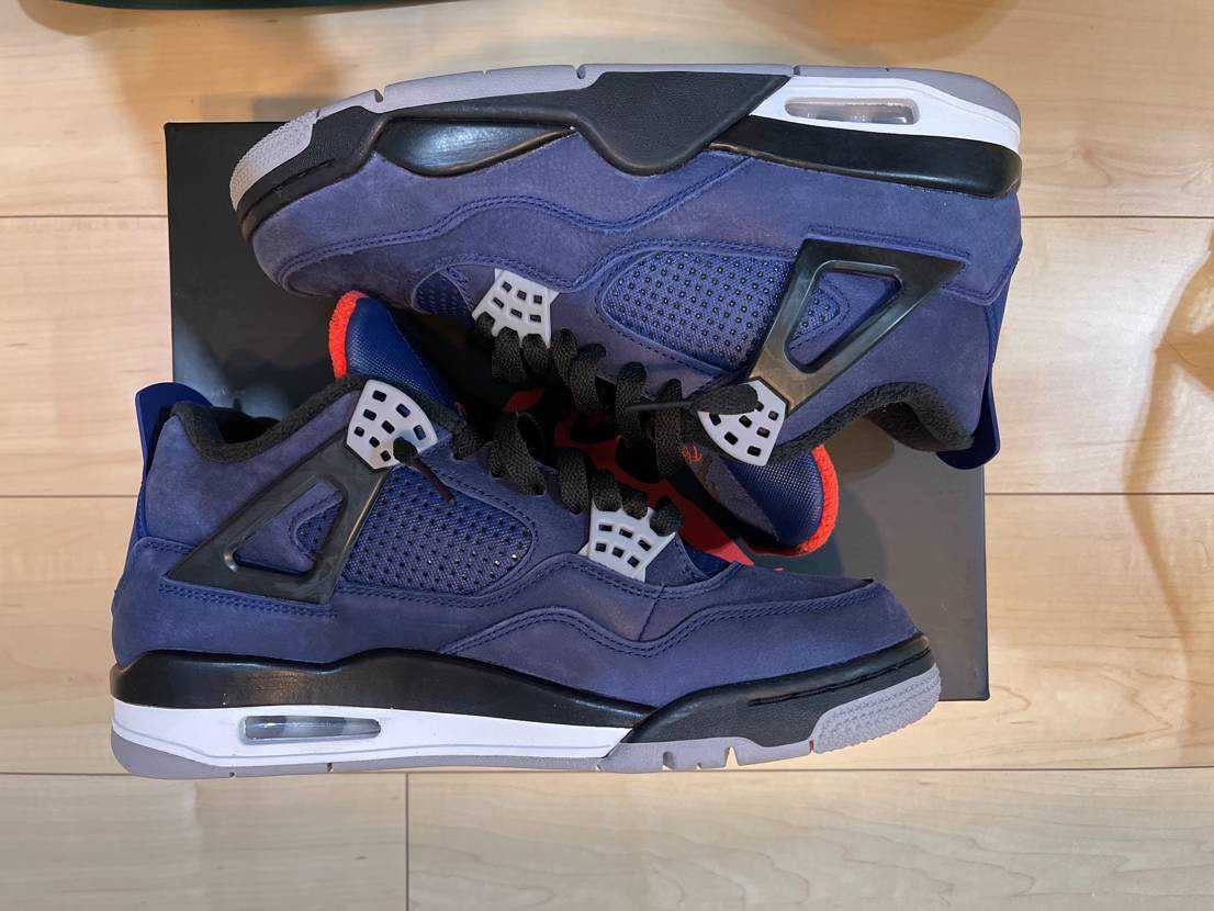 Nike Air Jordan 4 Retro WNTR "Loyal Blue/White/Black"