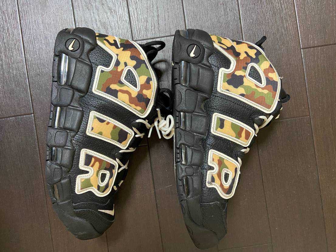 NIKE AIR MORE UPTEMPO "BLACK CAMO"